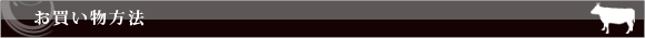 お買い物方法