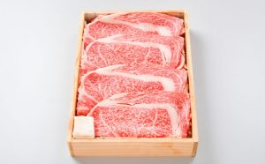 黒毛和牛すき焼き肉贈答用木箱入りギフト 豚捨