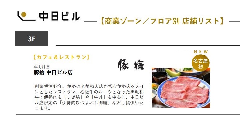 豚捨 中日ビル店2