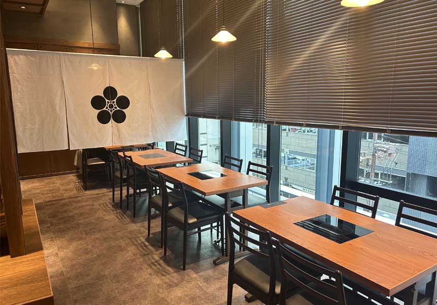 豚捨 中日ビル店 店内